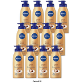 Nivea Body Cocoa Butter Body Lotion Formulated To Nourish Dry Skin16.9Oz (Pack of 12)