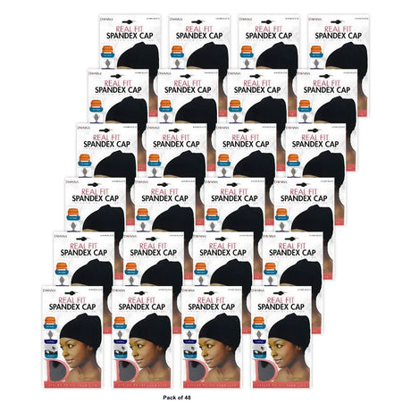 Donna Collection Spandex Womens Cap Packaging May Vary 1 Ea nan (Pack of 48)