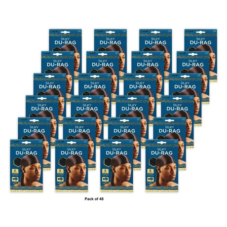Titan Premium Collection Black Silky Du-Rag 1 ea nan (Pack of 48)