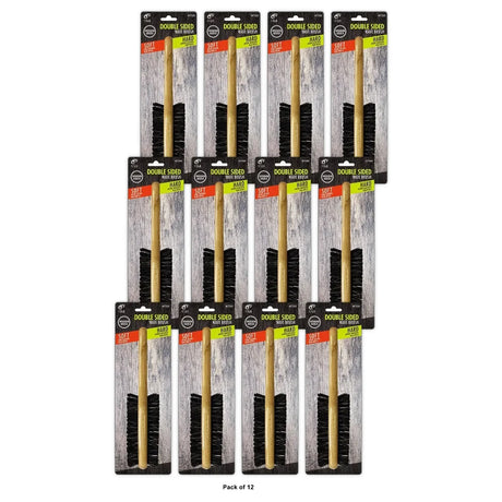 TITAN Double Sided Military Hair Brush nan (Pack of 12)