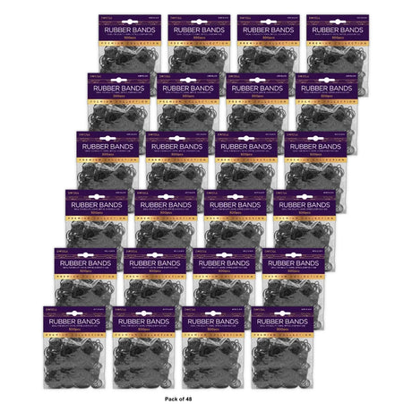 DONNA 500PCS ELASTIC BANDS FOR WOMEN RUBBER BANDS HAIR BANDS FOR KID HAIR HAIR nan (Pack of 48)