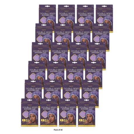 Donna Double Sided Shower Cap 1 Ea nan (Pack of 48)