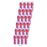 Donna 9 inches Style Combs Multi Colored 2 Ea nan (Pack of 48)