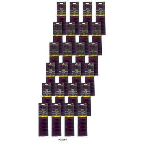 Donna 10  Rake Handle Comb #7727 Colors May Vary nan (Pack of 48)