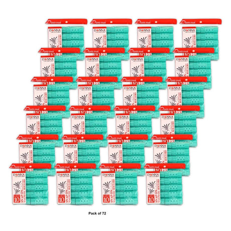 Donna Salon Quality Snap on Plastic Magnetic Hair Rollers (Large - 7/8 ) nan (Pack of 72)