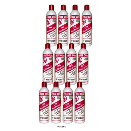 Bronner Brothers Moisturizer Aloe & Castor Hair Lotion  12 fl oz 12 Fl. Oz (Pack of 12)
