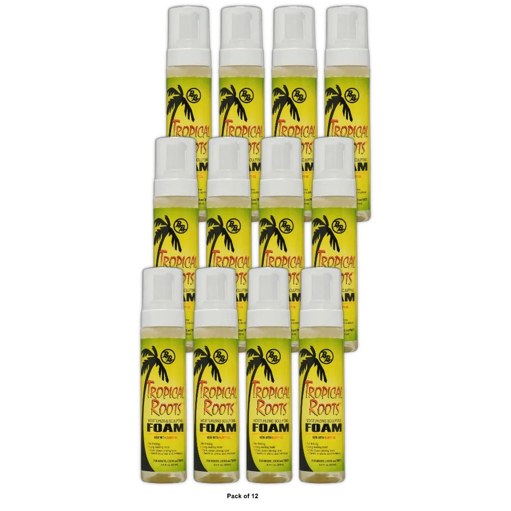 Bb Tropical Roots Sculpting Foam 8.5 oz. 8.5 Fl. Oz (Pack of 12)