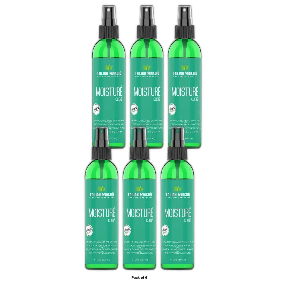 Taliah Waajid Black Earth Products Moisture Clenz 8 Fl.  Oz (Pack of 6)
