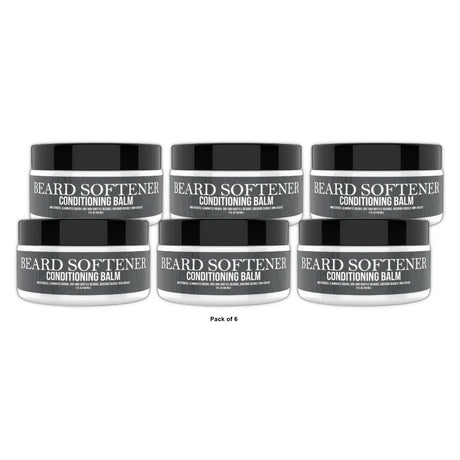 Uncle Jimmy Beard Softener 2 Oz. Conditioning Balm 2 Fl. Oz (Pack of 6)