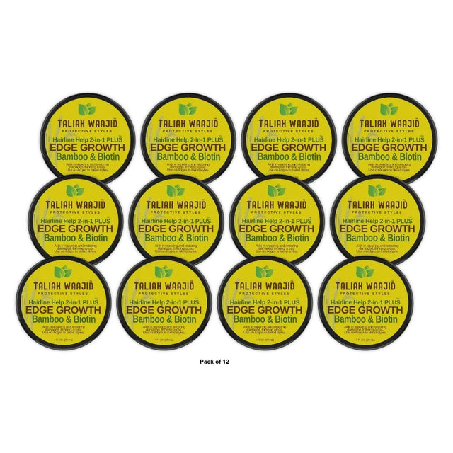 Taliah Waajid Protective Styles Hairline Help Hair Styling Gel with Bamboo  1 oz 1 Fl. Oz (Pack of 12)
