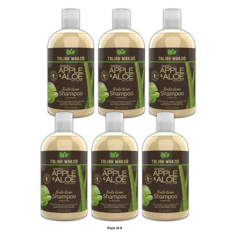 Taliah Waajid Green Apple and Aloe Nutrition Clarifying Shampoo  12oz 12 Fl. Oz (Pack of 6)