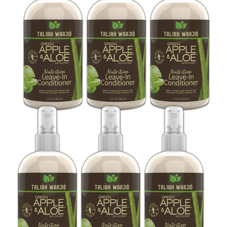 Taliah Waajid Green Apple & Aloe Moisturizing Detangling Leave-In Conditioner  1 12 Fl. Oz (Pack of 6)