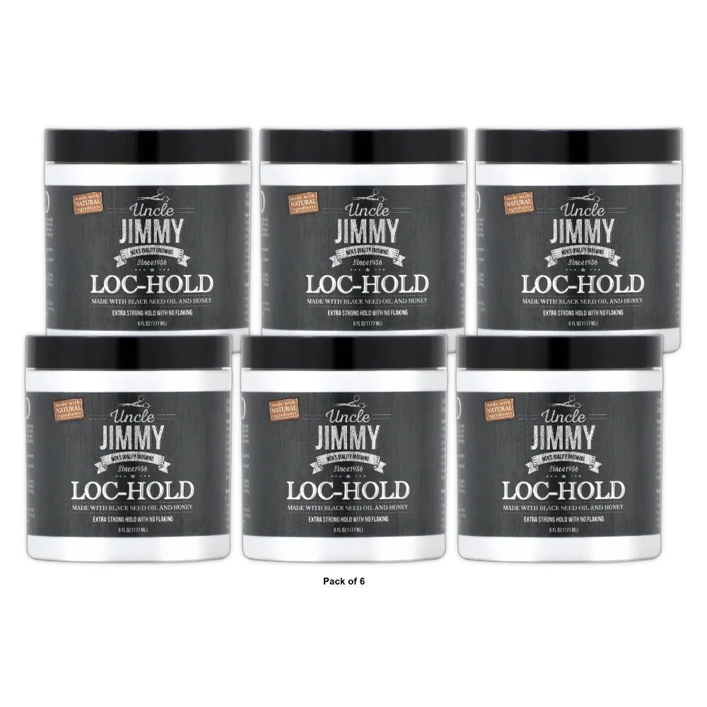 Uncle Jimmy Loc Hold 6oz 6 Fl. Oz (Pack of 6)