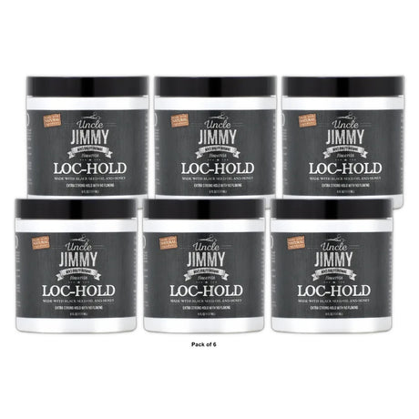 Uncle Jimmy Loc Hold 6oz 6 Fl. Oz (Pack of 6)