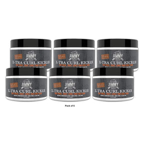 Uncle Jimmy X-TRA Curl-Kicker For Thick  Frizzy  Wavy  Tight  Curly and Coily Ha 8 Fl. Oz (Pack of 6)