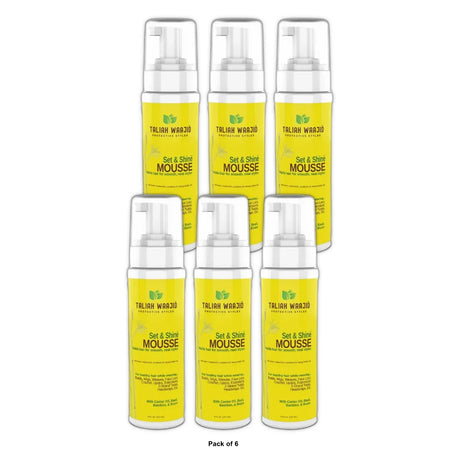 Taliah Waajid Set & Shine Mousse 8 fl oz 8 Fl. Oz (Pack of 6)