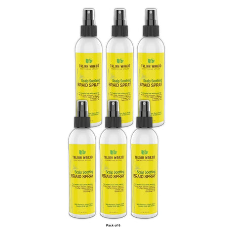 Taliah Waajid Protective Styles Scalp Soothing Braid Spray  8 Oz 8 Fl. Oz (Pack of 6)
