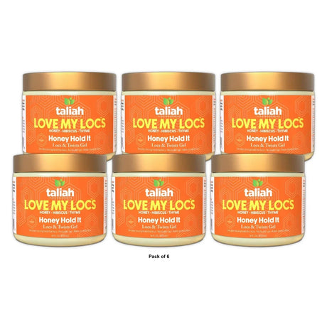Taliah Waajid Love My Locs Honey Hold It Hair Styling Gel with Honey  16 oz.  1 16 Fl. Oz (Pack of 6)