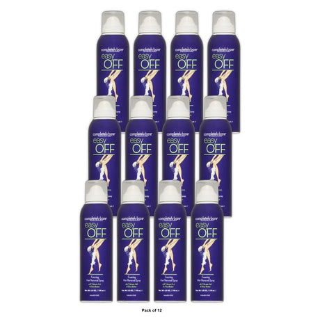 Completely Bare easy OFF Foaming Hair Removal Spray 5.8OZ 5.8 Oz (Pack of 12)