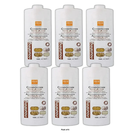 Ever Ego Semi Di Lino Conditioner With Extracts of Garlic and Wheat Proteins 33. nan (Pack of 6)