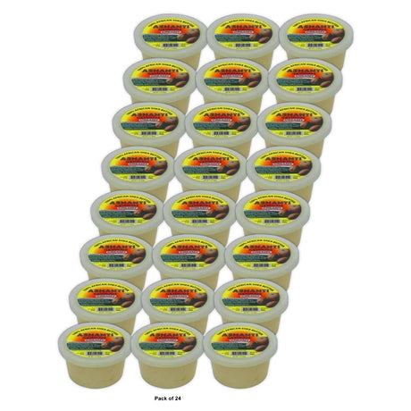 Unrefined African Soft & Creamy White Shea Butter - 3oz. 3 Oz (Pack of 24)