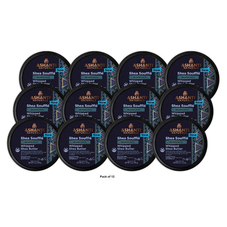 Ashanti Naturals Shea Souffle Black Jack Cream 8 Ounce 8 Oz (Pack of 6)