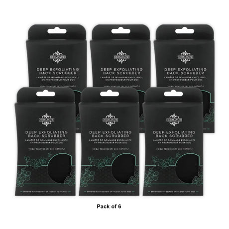 Dermasuri Exfoliating Back Scrub Scrubber - 1ct nan (Pack of 6)