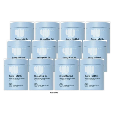 4U by Tia Strong Hold Hair Gel - 8 fl oz 8 Oz (Pack of 12)