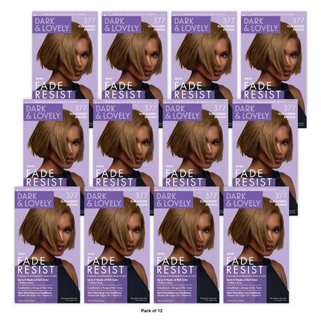 Softsheen-Carson Dark and Lovely Fade Resist Rich Conditioning Hair Color  Perma nan (Pack of 12)