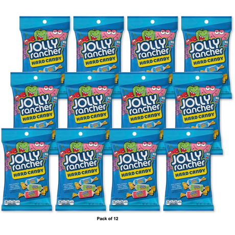 Jolly Rancher Original Hard Candy Assortment 7Oz (Pack of 12)