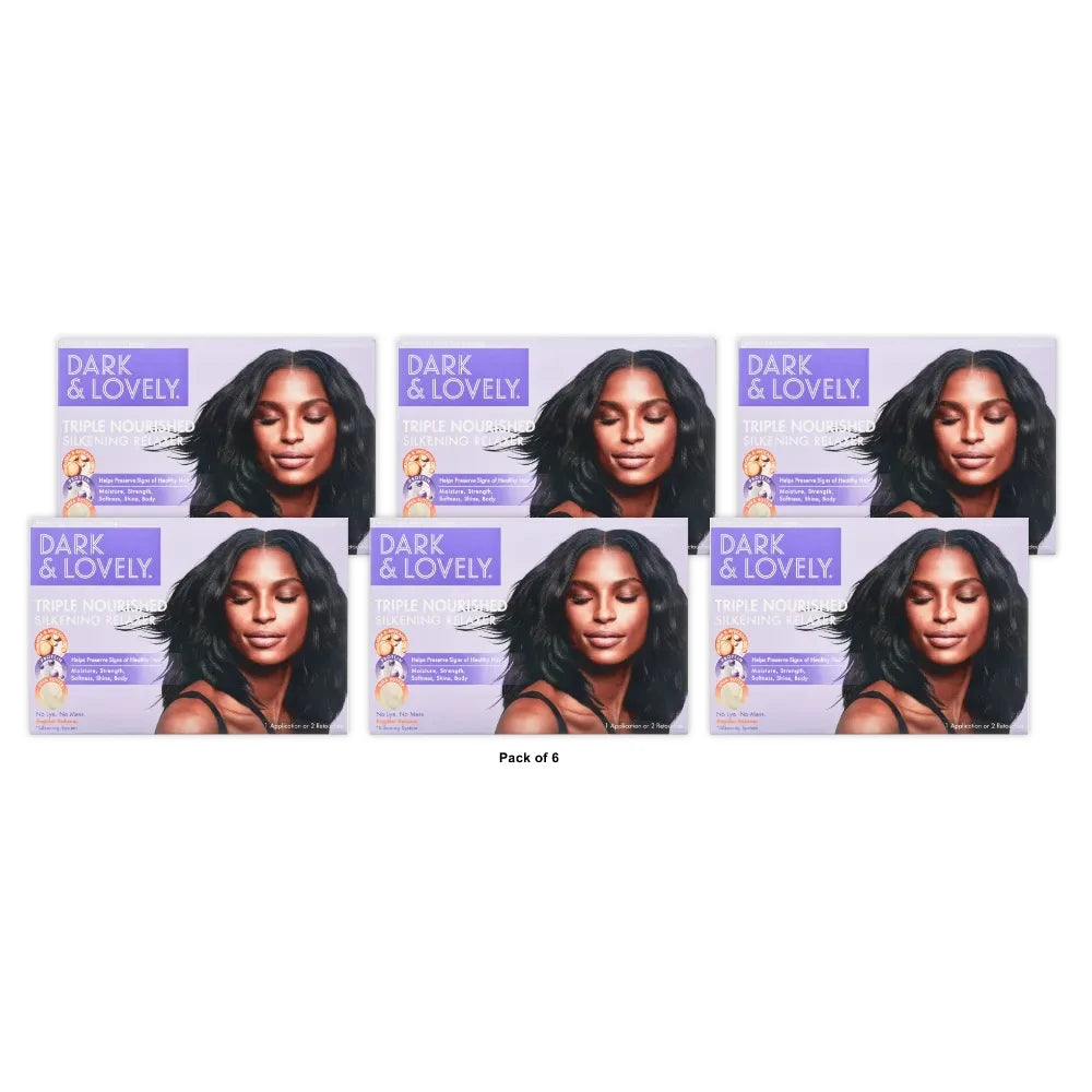 Dark and Lovely Relaxer System Conditioning No-lye Regular Kit nan (Pack of 6)
