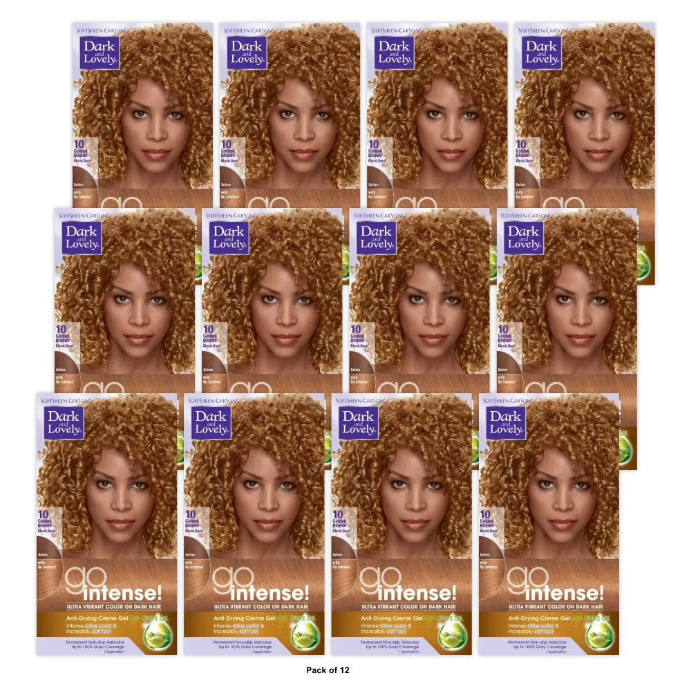 SoftSheen-Carson Dark and Lovely Go Intense Ultra Vibrant Hair Color on Dark Hai nan (Pack of 12)