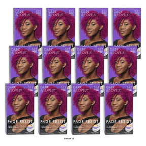 SoftSheen-Carson Dark & Lovely Fade Resist Hair Color  522 Poppin Pink nan (Pack of 12)