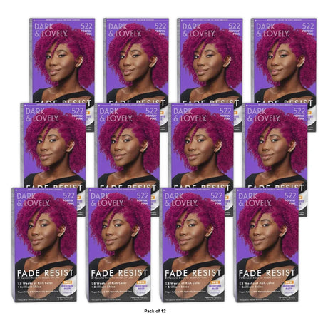 SoftSheen-Carson Dark & Lovely Fade Resist Hair Color  522 Poppin Pink nan (Pack of 12)