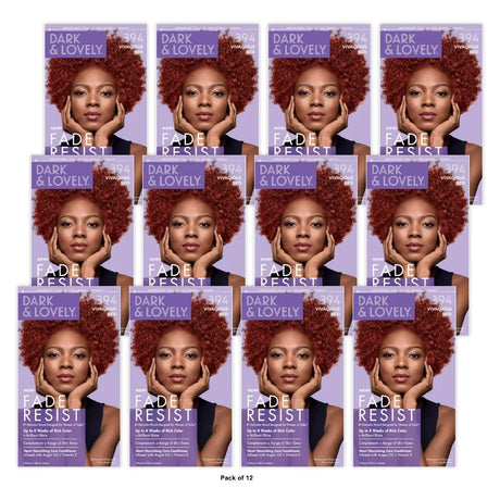 SoftSheen-Carson Dark & Lovely Fade Resist Hair Color  394 Vivacious Red nan (Pack of 12)