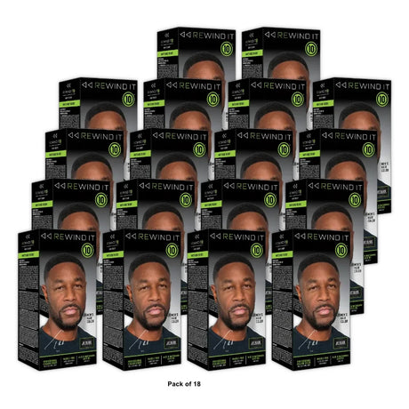 REWIND IT 10 Jet Black Men s Hair Color nan (Pack of 18)