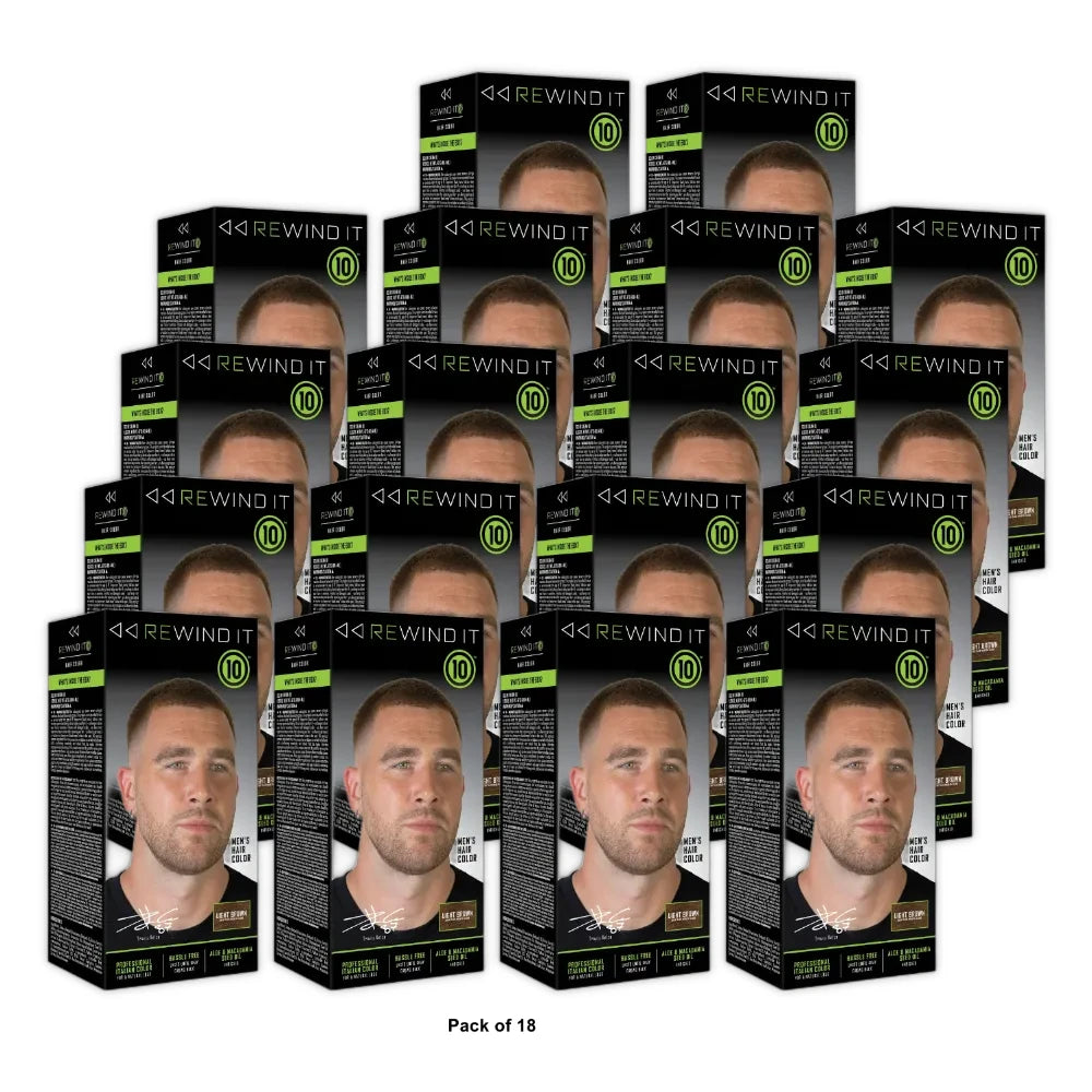 REWIND IT 10 Light Brown Men s Hair Color nan (Pack of 18)