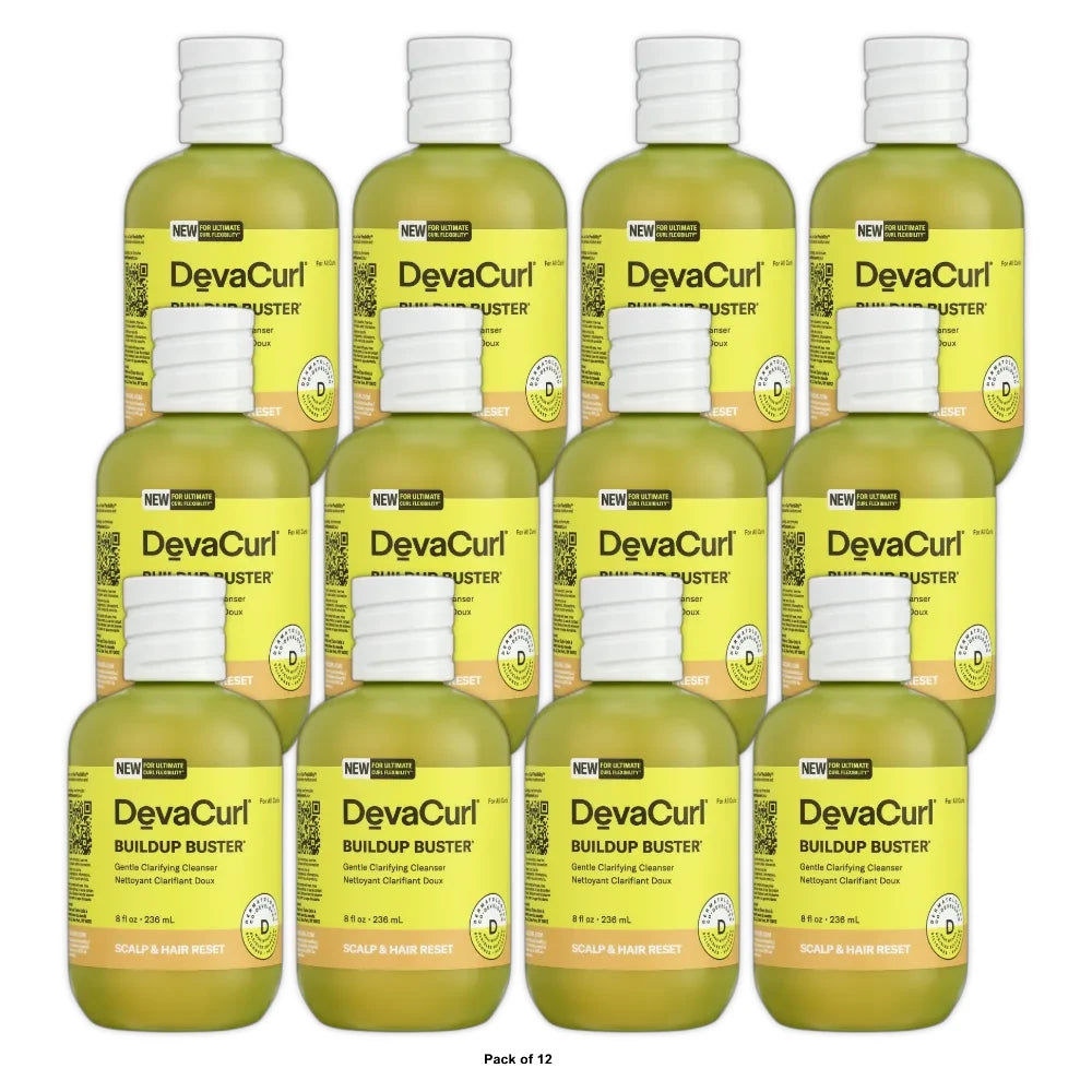 DevaCurl Buildup Buster Cleanser Hair Shampoo  8 oz 8 Fl. Oz (Pack of 12)