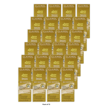Clairol Soy4plex Liquicolor Permanent Hair Color - 5AA/36D Lightest Ultra Cool B 2 Fl. Oz (Pack of 72)