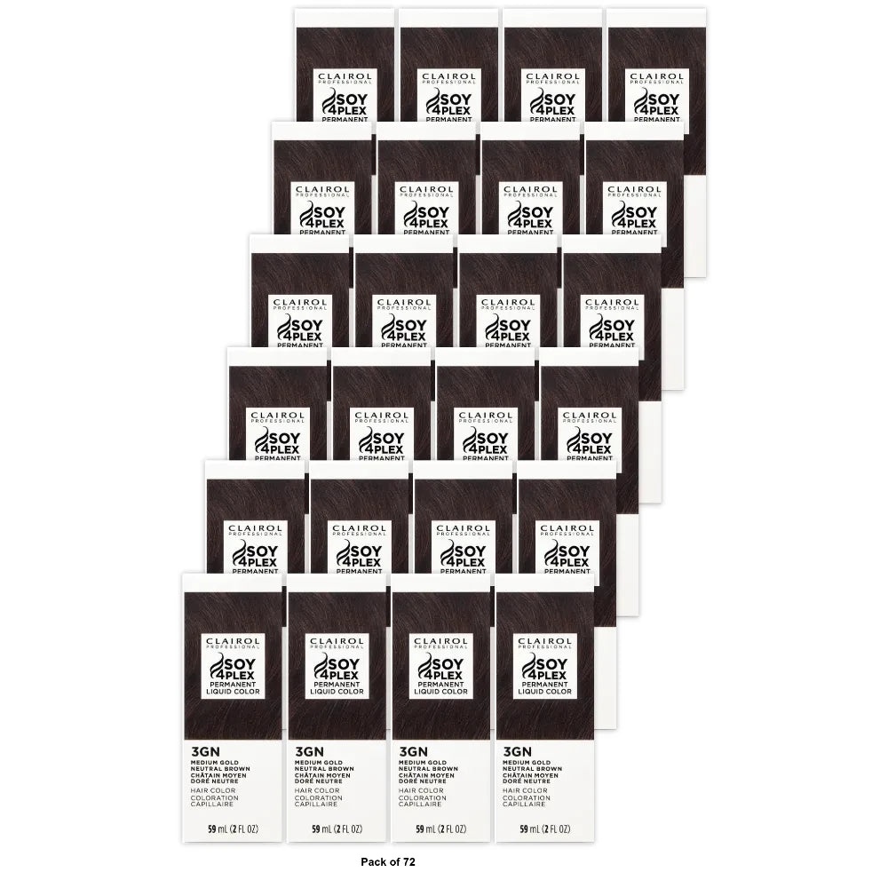 Clairol Professional Liquicolor for Permanent Hair Color Dark Shades 2 Fl. Oz (Pack of 72)
