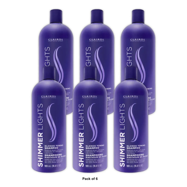 I0129827 31.5 oz Shimmer Lights Blonde & Silver Shampoo 31.5 Fl. Oz (Pack of 6)