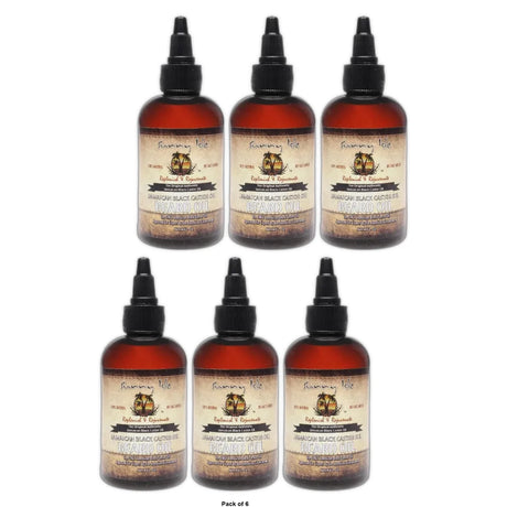 Sunny Isle Jamaican Black Castor Oil Beard Oil, 4 Fl. Oz (Pack of 6)