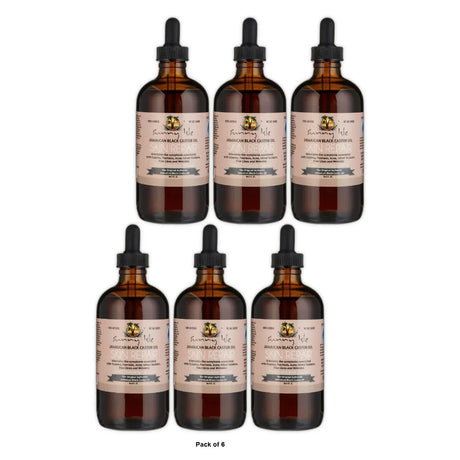 Sunny Isle Jamaican Black Castor Oil SKIN REPAIR - 8 Fl. Oz(Pack of 6)