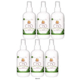 Sunny Isle CBD Leave-In Detangler ounces in Black 8 Fl. Oz (Pack of 6)
