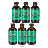 Sunny Isle Jamaican Black Castor Oil with Tea Tree Oil 4oz(Pack of 6)
