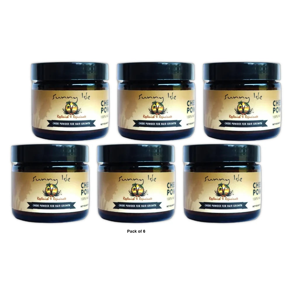 Sunny Isle Authentic African Chebe Powder 1 Oz(Pack of 6)