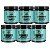 Sunny Isle Jamaican Black Castor Oil Pure Butter infused with Peppermint Oil 4 Oz (Pack of 6)