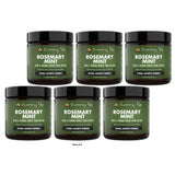 Sunny Isle Rosemary Mint Hair and Strong Roots Butter 4oz (Pack of 6)