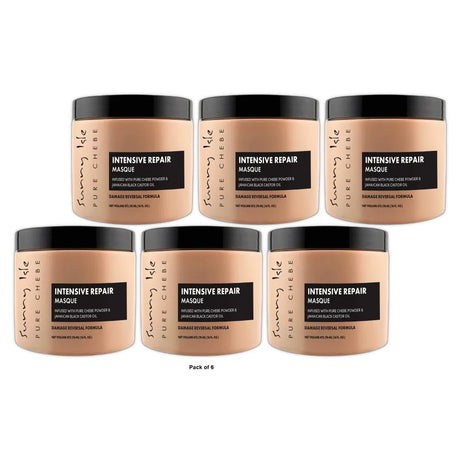 Sunny Isle Pure Chebe Intensive Repair Masque - 16 fl oz (Pack of 6)