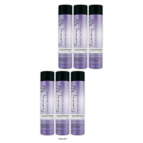 Sunny Isle Color Enhancing Purple Reconstructive Conditioner 10.1oz (Pack of 6)